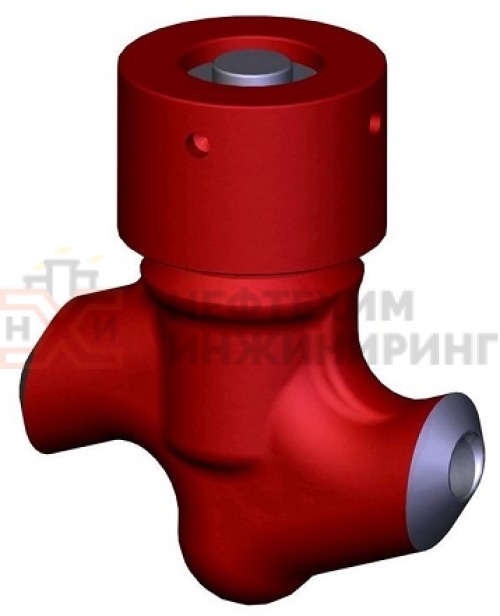 Клапан обратный под приварку 720-20-0А DN 20 PN 37,3 МПа Т280 °С, корпус ст. 25