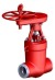 Задвижка запорная под приварку с цилиндрическим редуктором 880-150-ЦЗ DN 150 PN 37,3 МПа Т280 °С, корпус ст. 15ГС